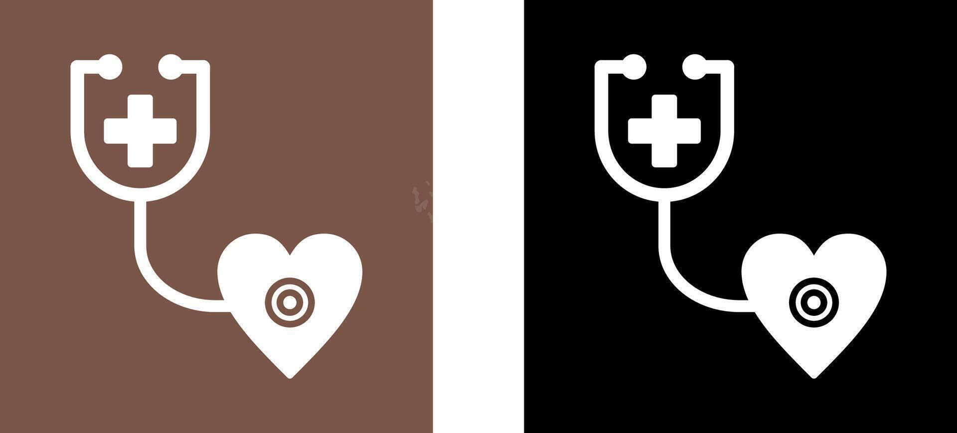 Phonendoscope Icon Design vector