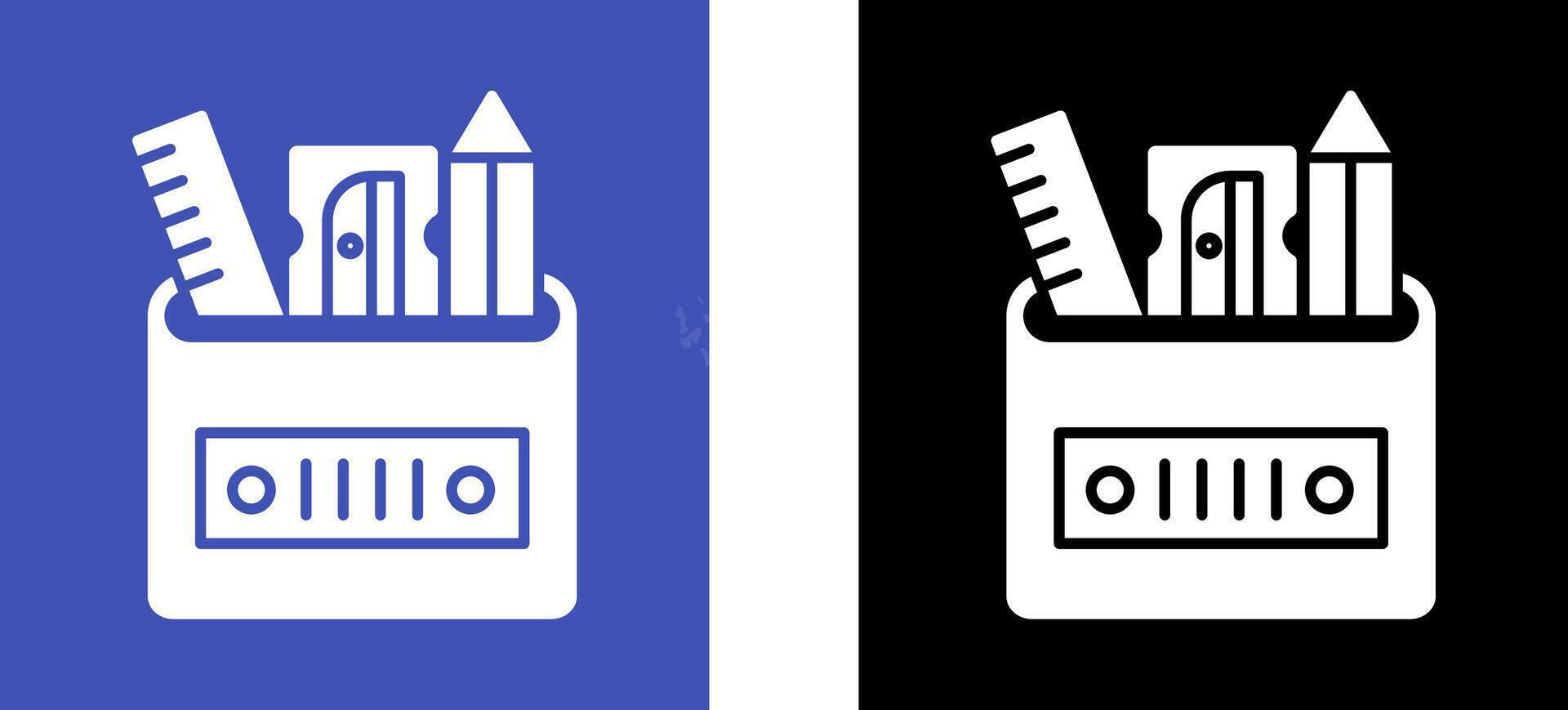 Stationery Icon Design vector