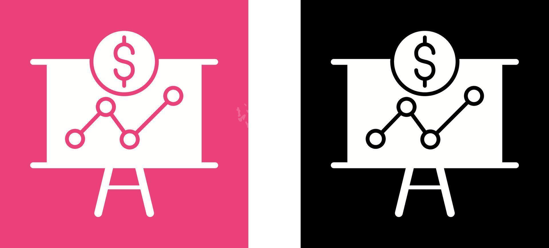 Presentation Icon Design vector