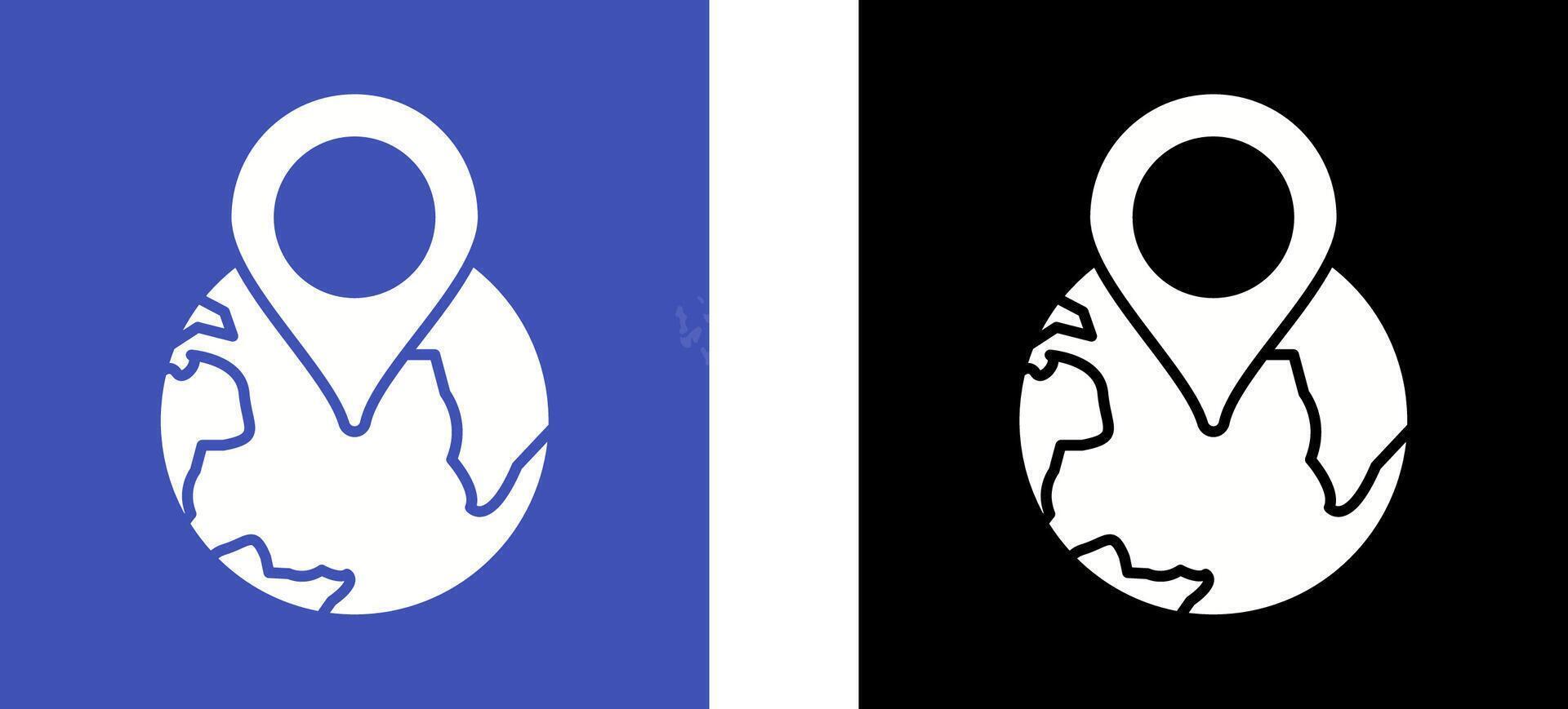 World tour Icon Design vector