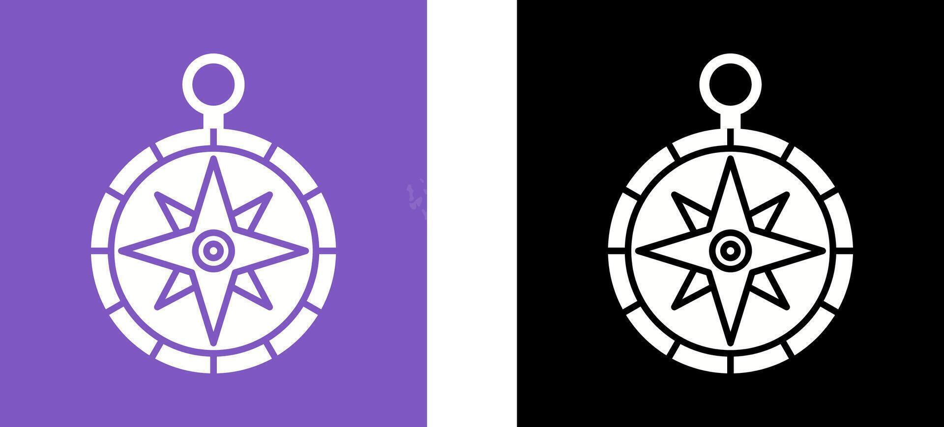 Compass Icon Design vector