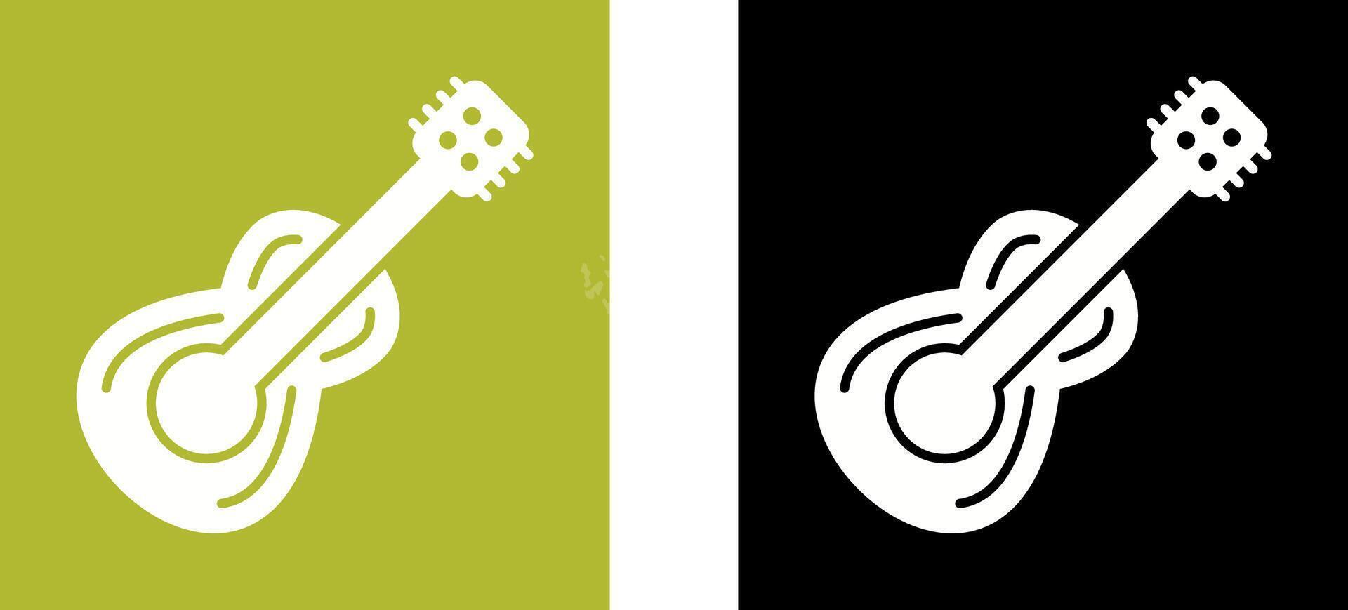 Guitar Icon Design vector