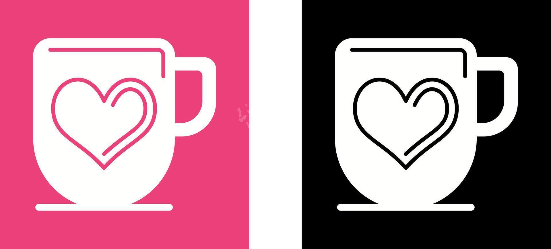 Mug Icon Design vector
