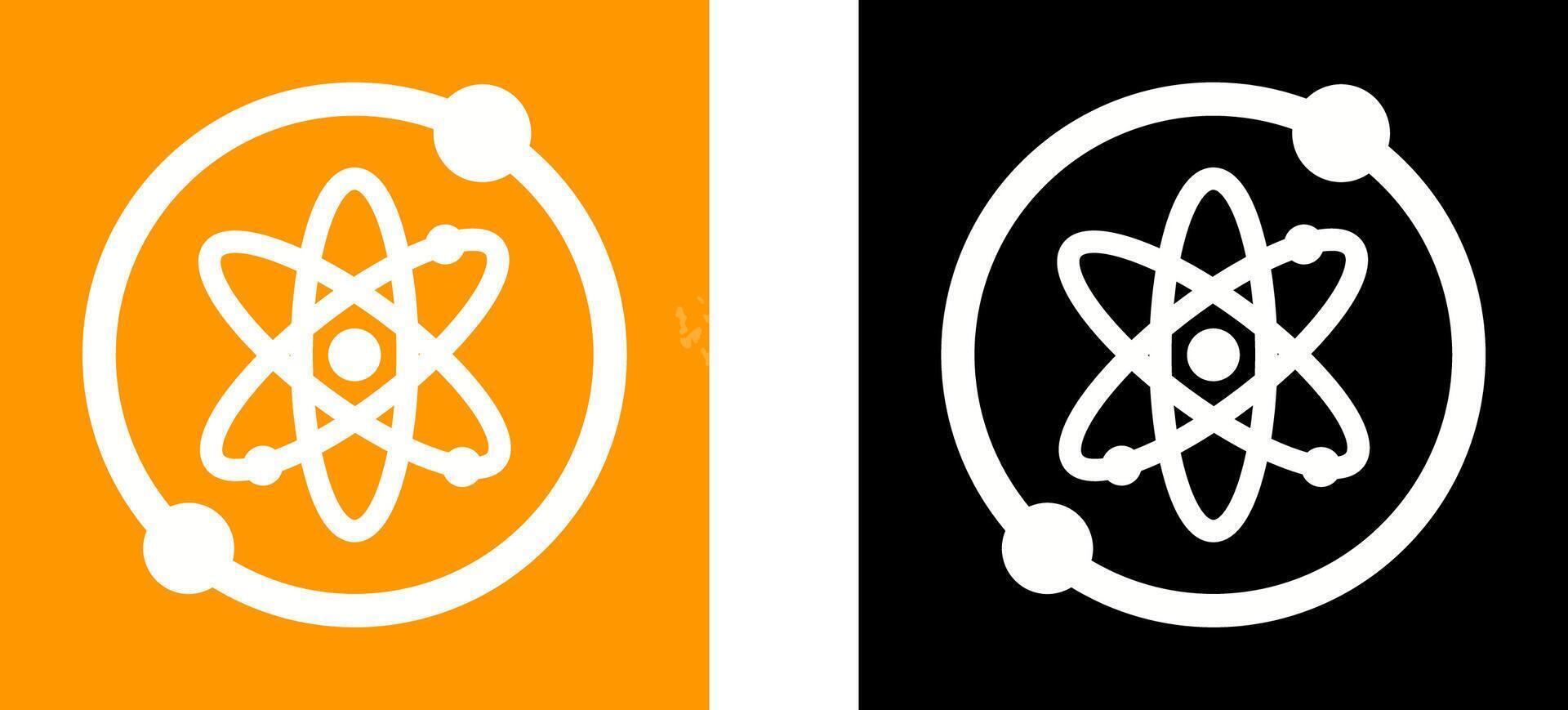 Proton Icon Design vector
