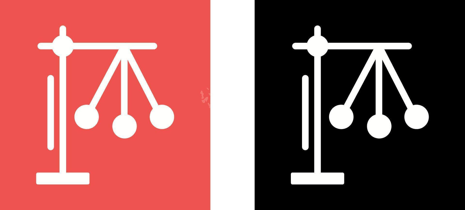 Pendulum Icon Design vector