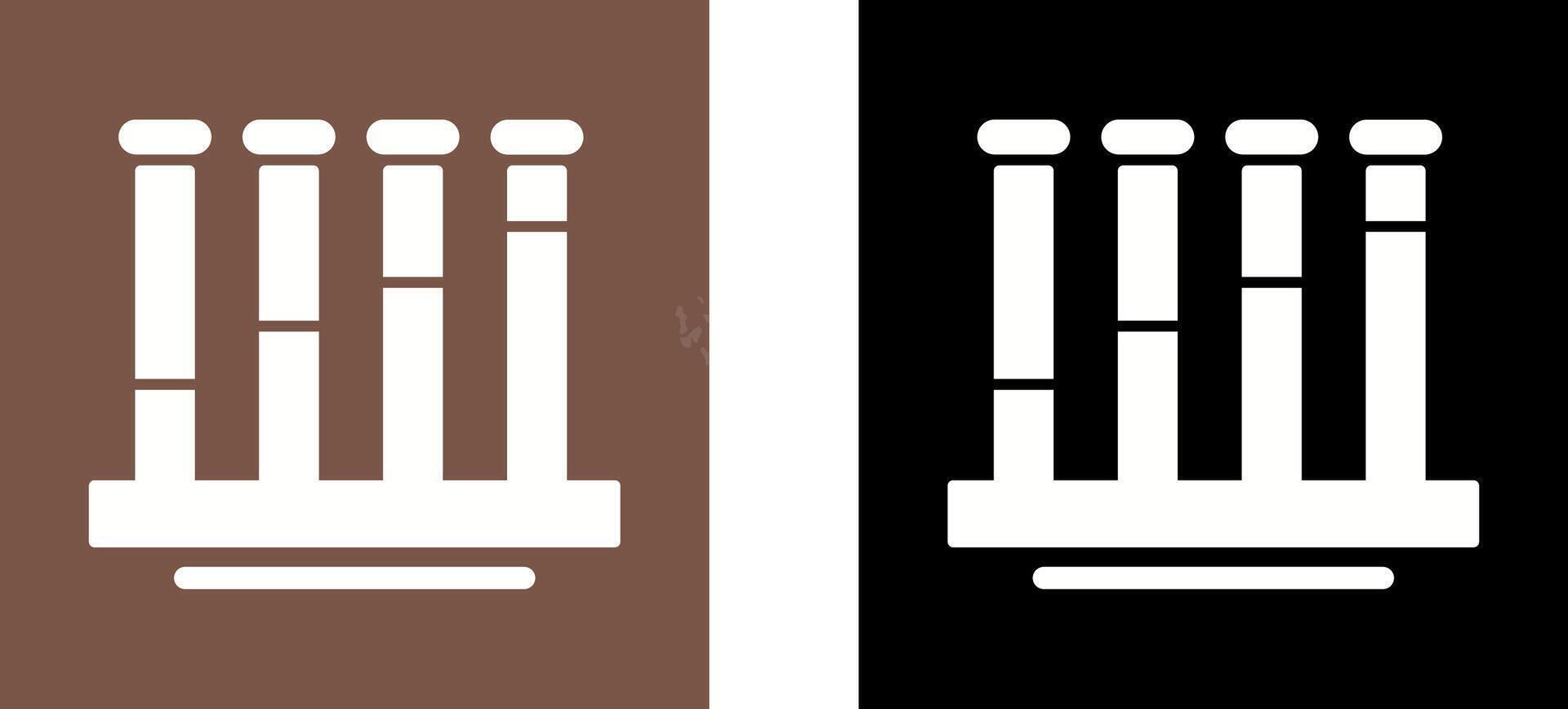 Communicating Vessels Icon Design vector