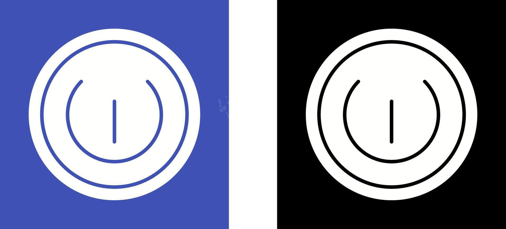 Power Icon Design vector