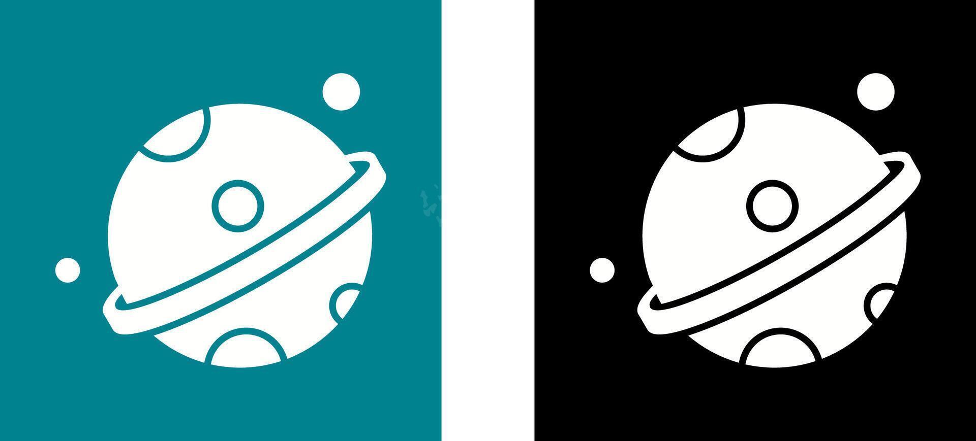 Planet Icon Design vector