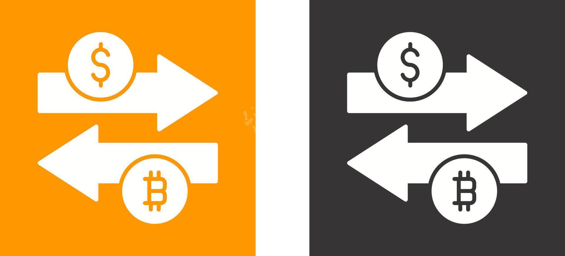 Money Exchange Icon Design vector