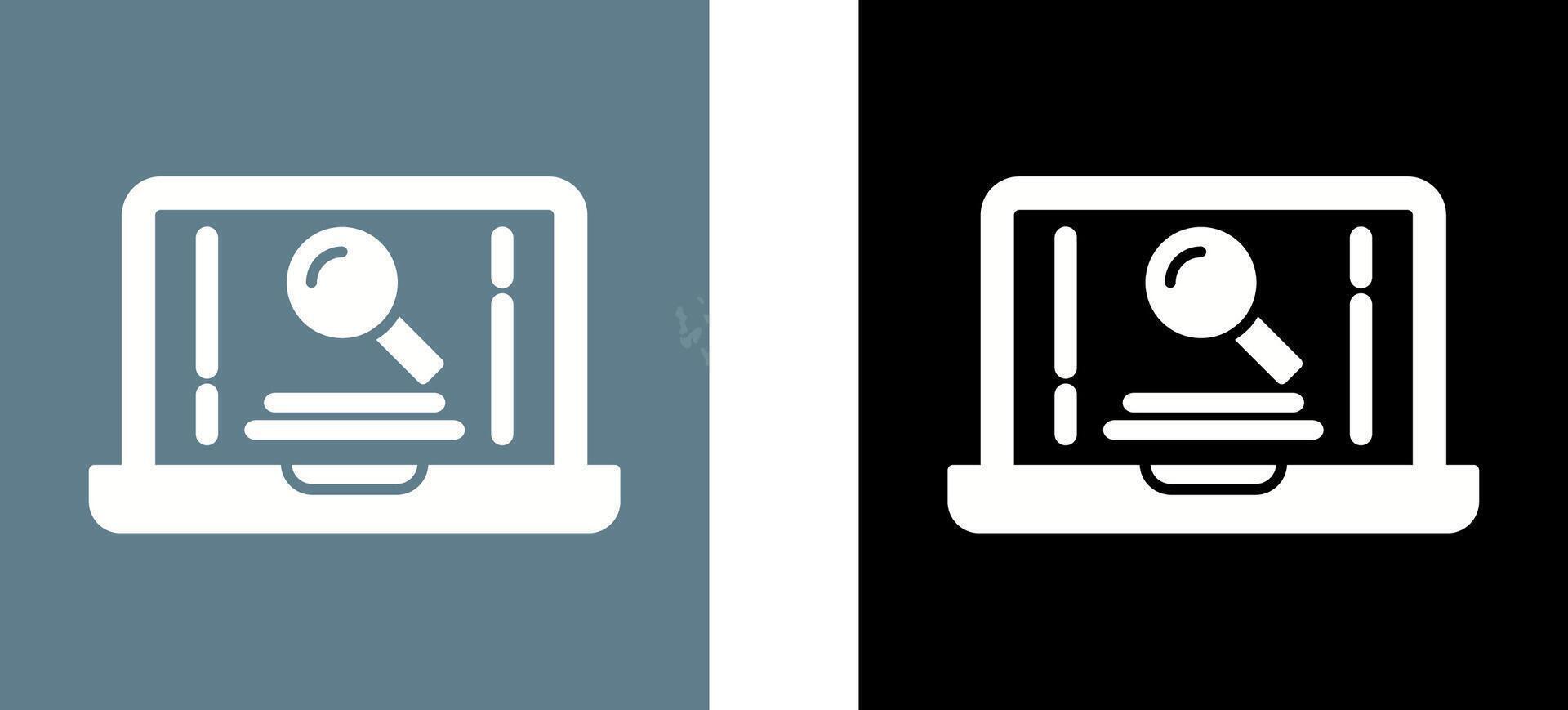 Search Icon Design vector