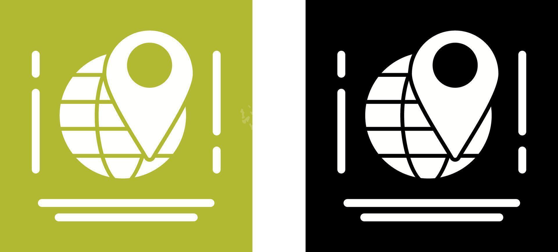 Map Icon Design vector