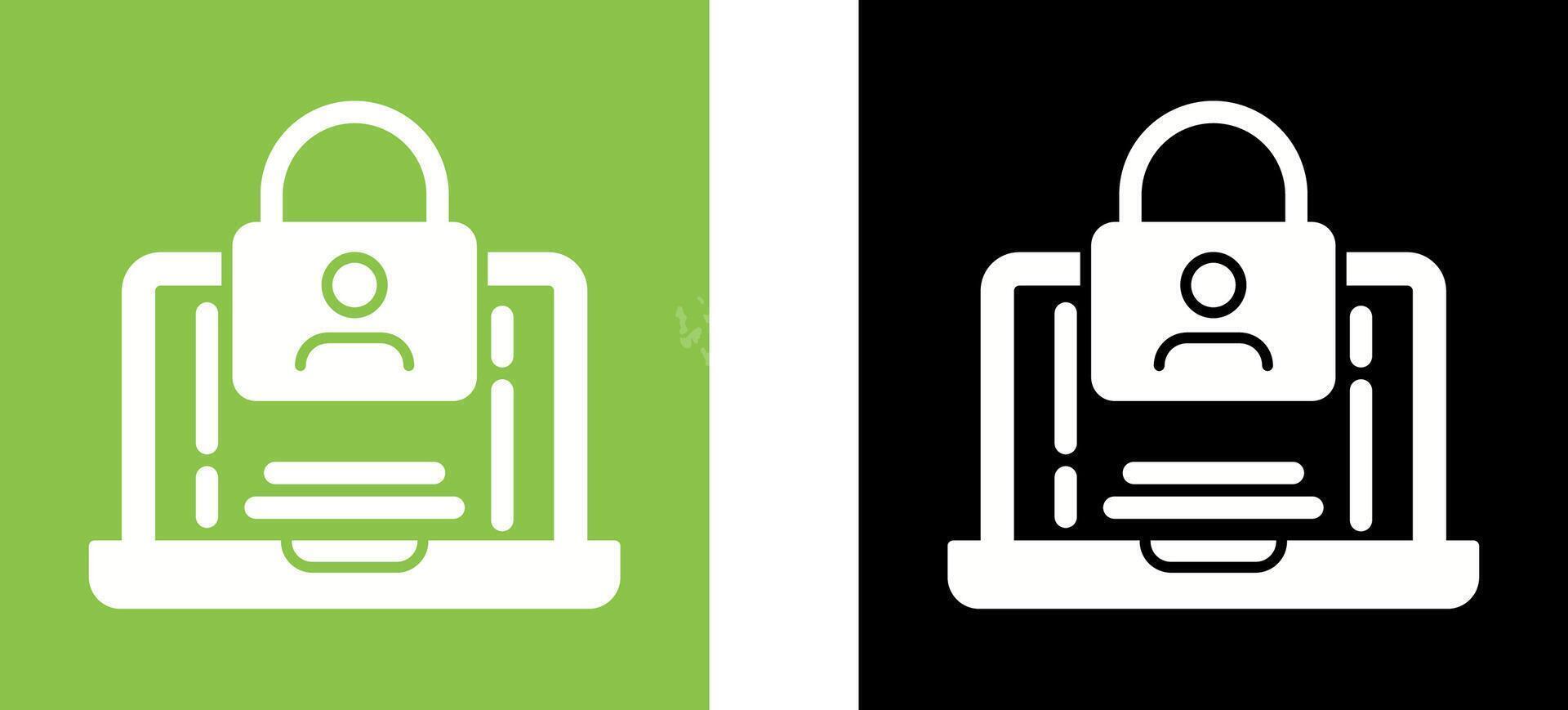 Authentication Icon Design vector