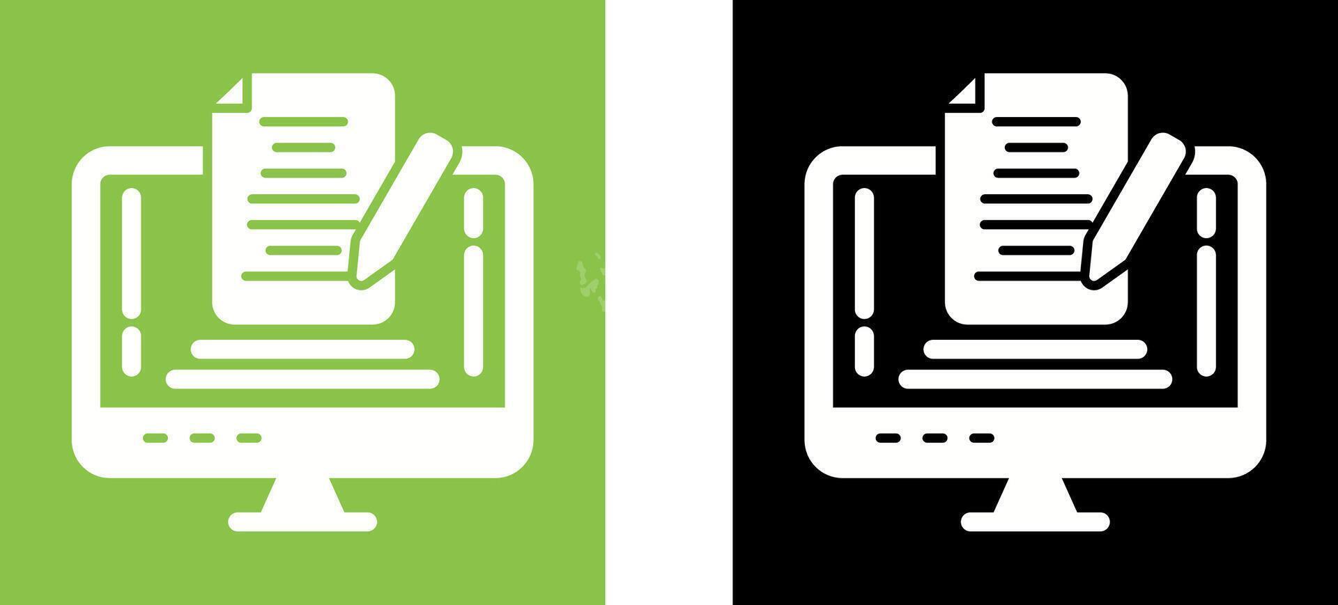 Note Icon Design vector
