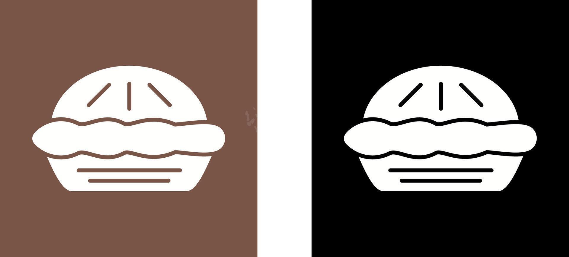 Pie Icon Design vector