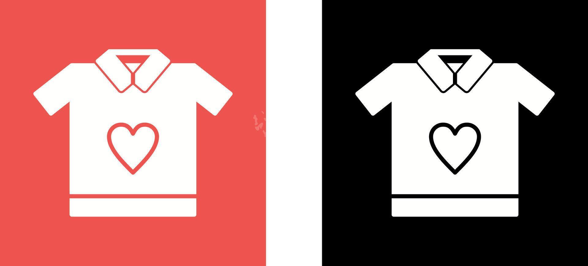 T Shirt Icon Design vector