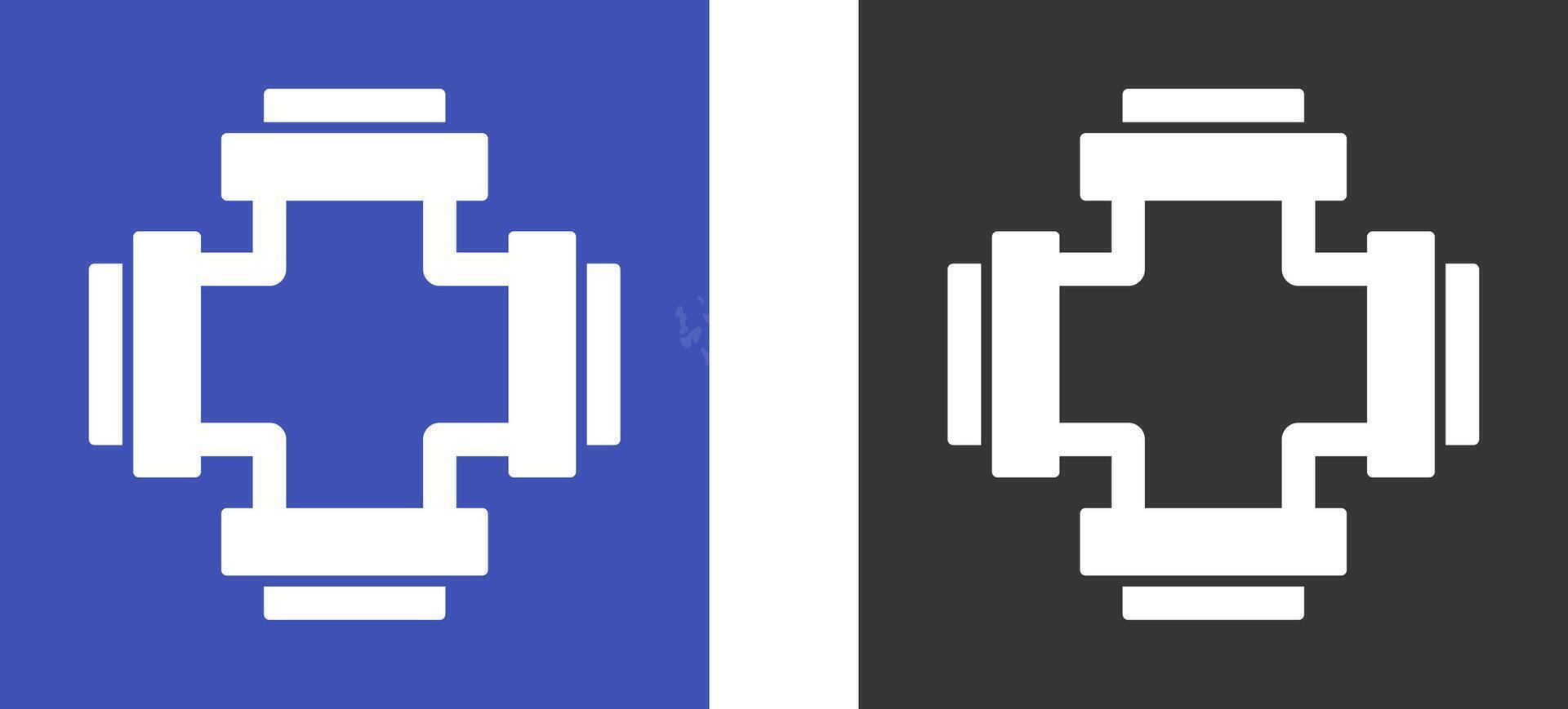 Plumbing Icon Design vector