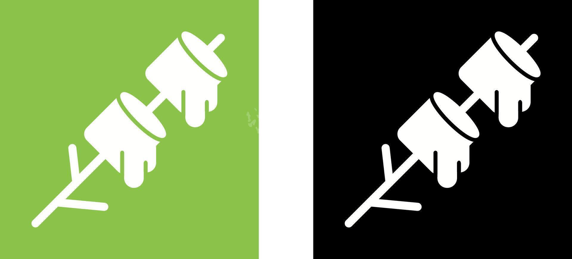 Marshmallows Icon Design vector
