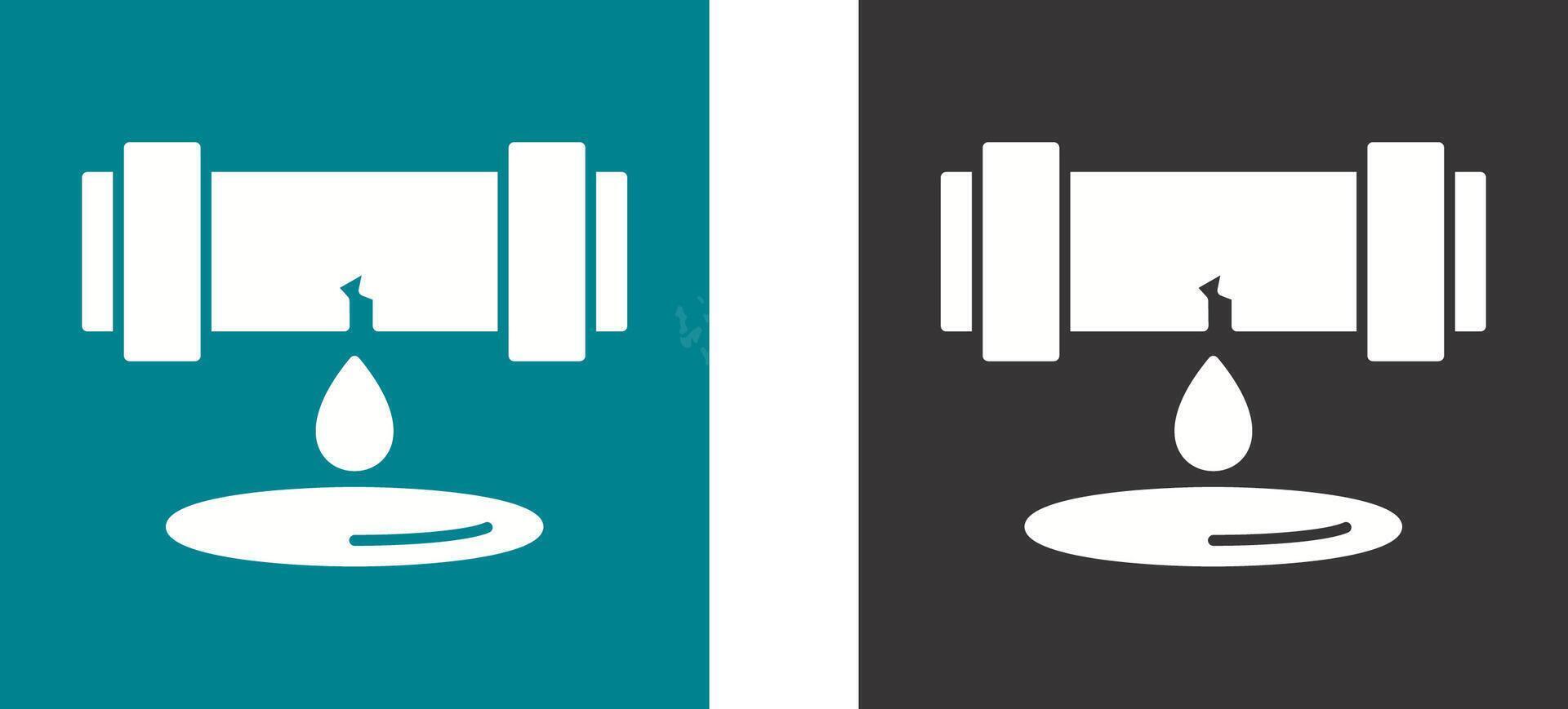 Leak Icon Design vector