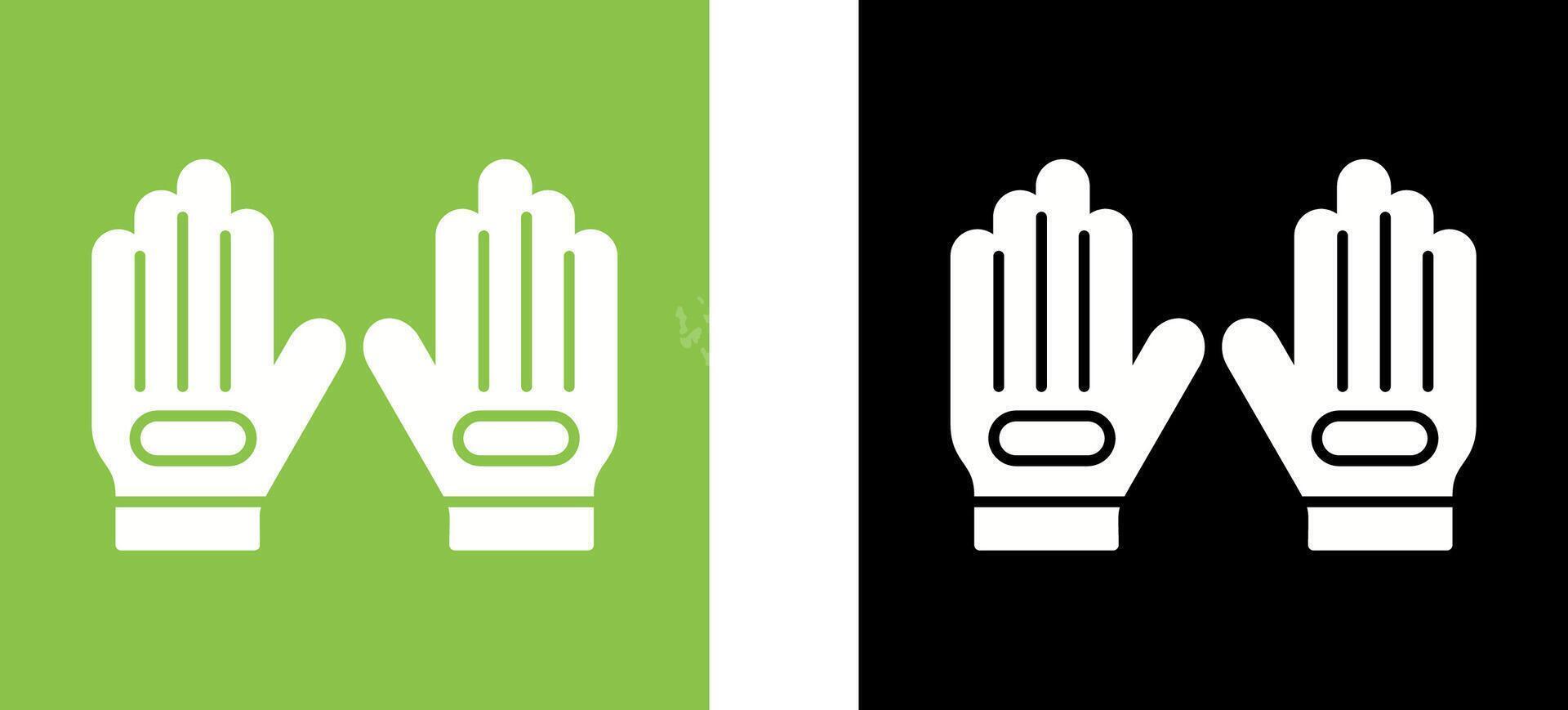 Glove Icon Design vector