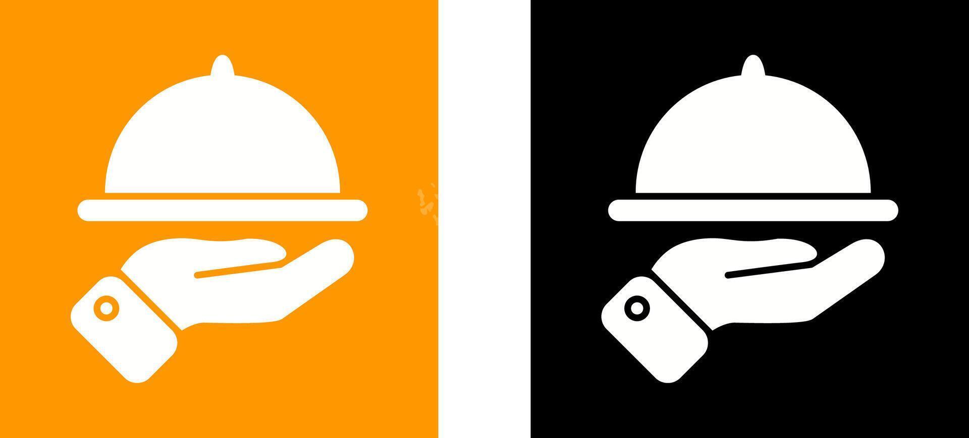 Waiter Icon Design vector