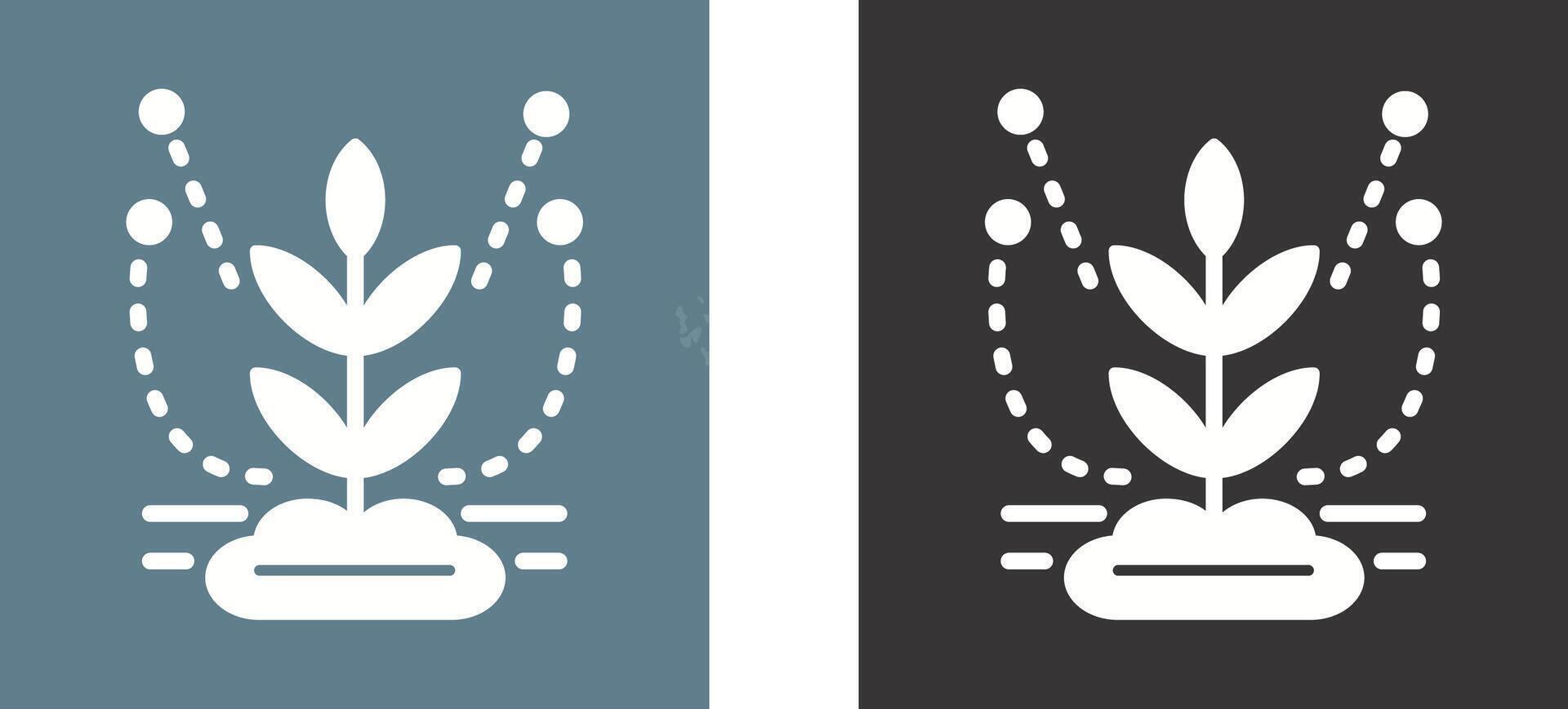 Irrigation System Icon Design vector