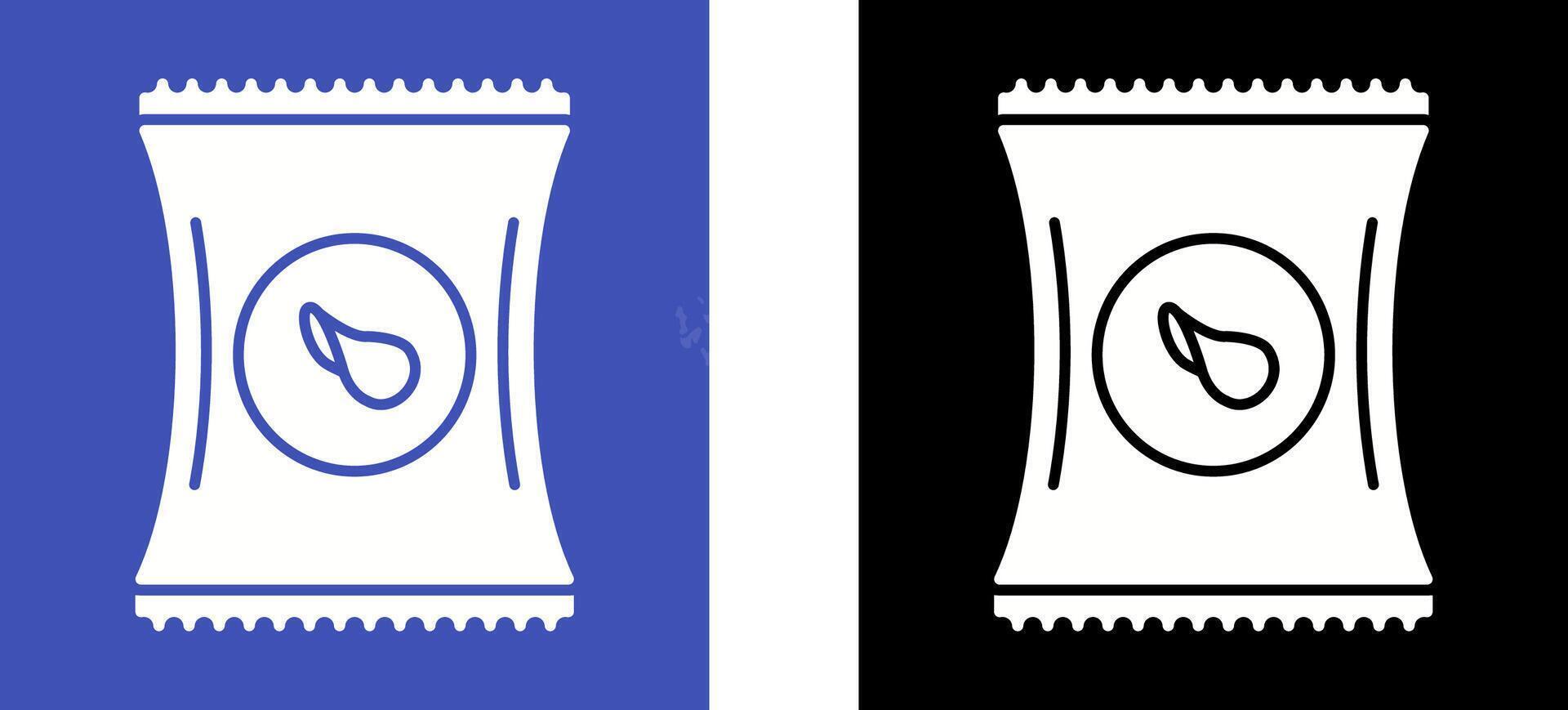 Chips Icon Design vector