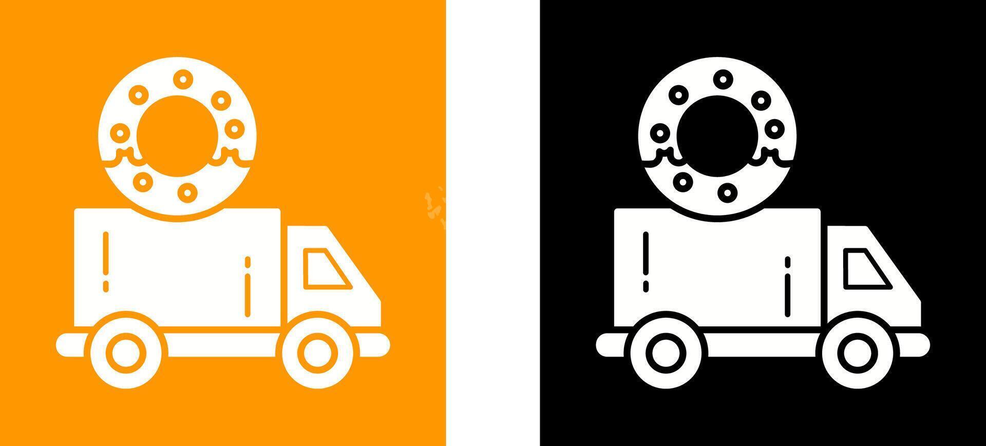 Delivery Truck Icon Design vector