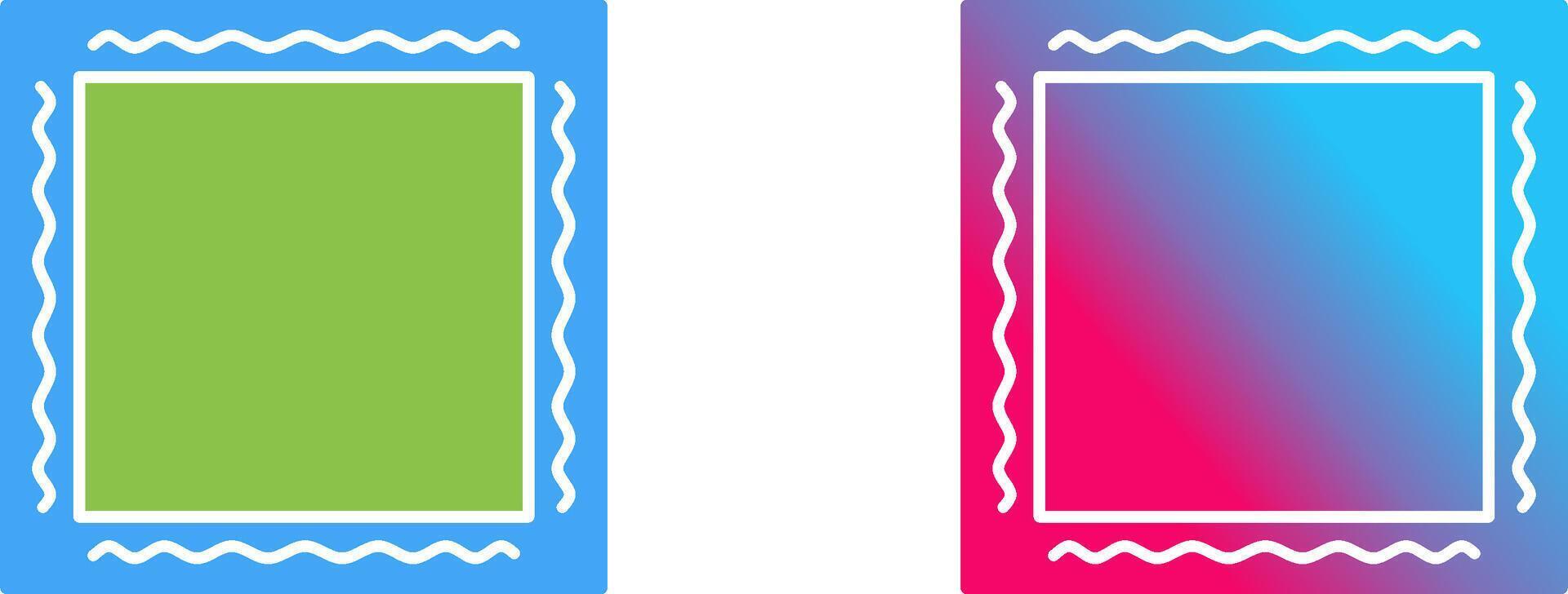 Unique Frame Icon Design vector