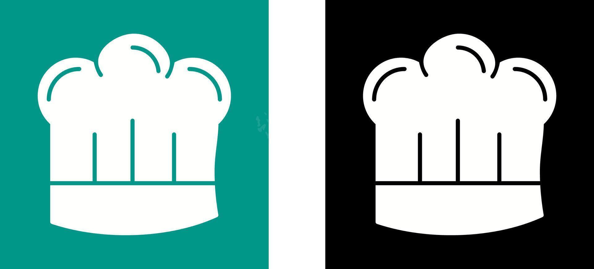Chef Hat Icon Design vector