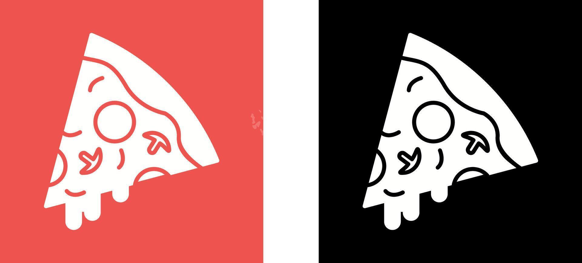Pizza Icon Design vector