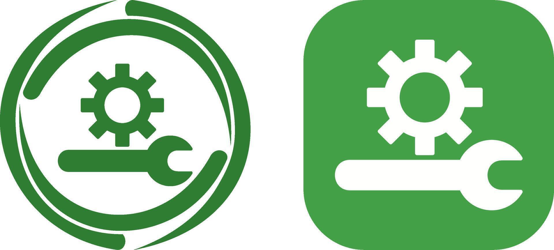 Unique Technical Support Icon Design vector