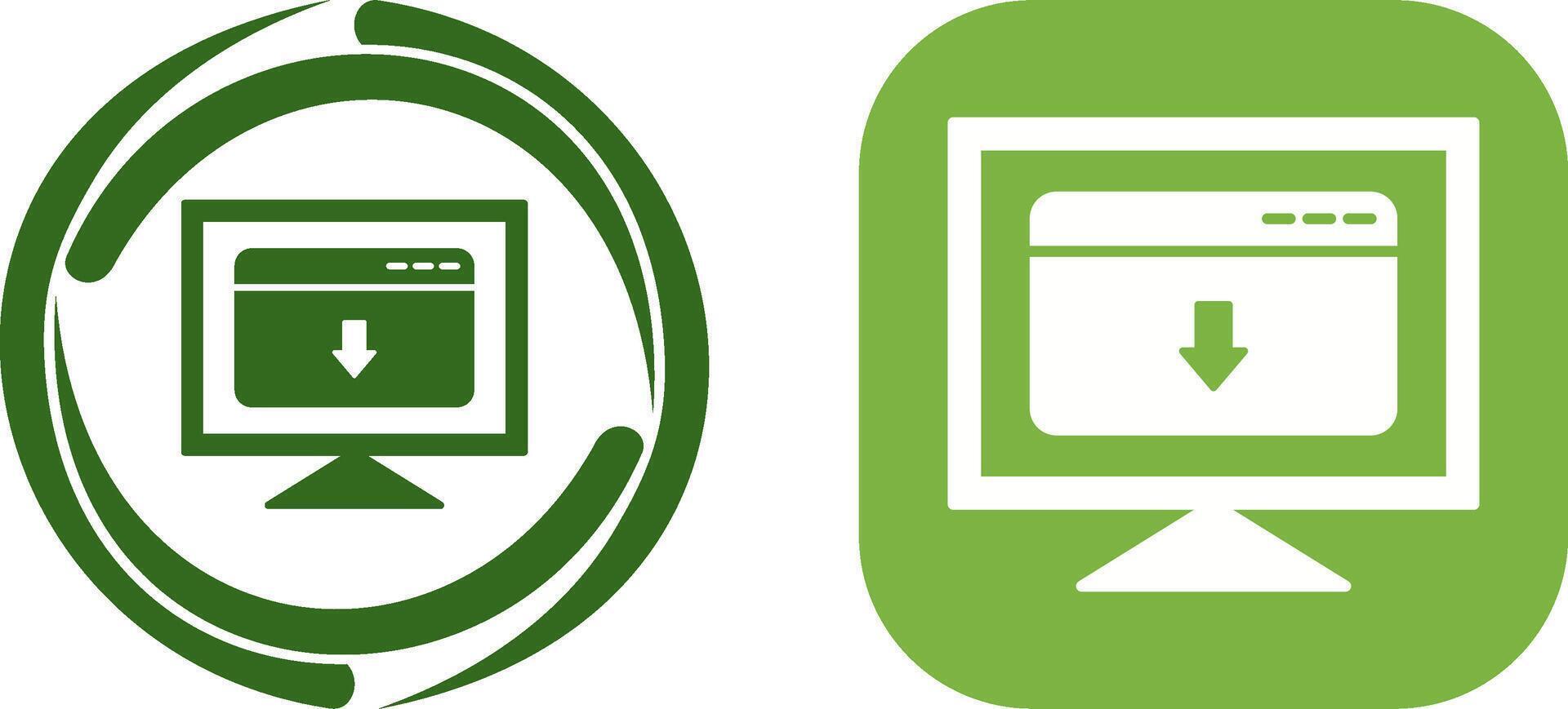 Download Webpage Icon Design vector