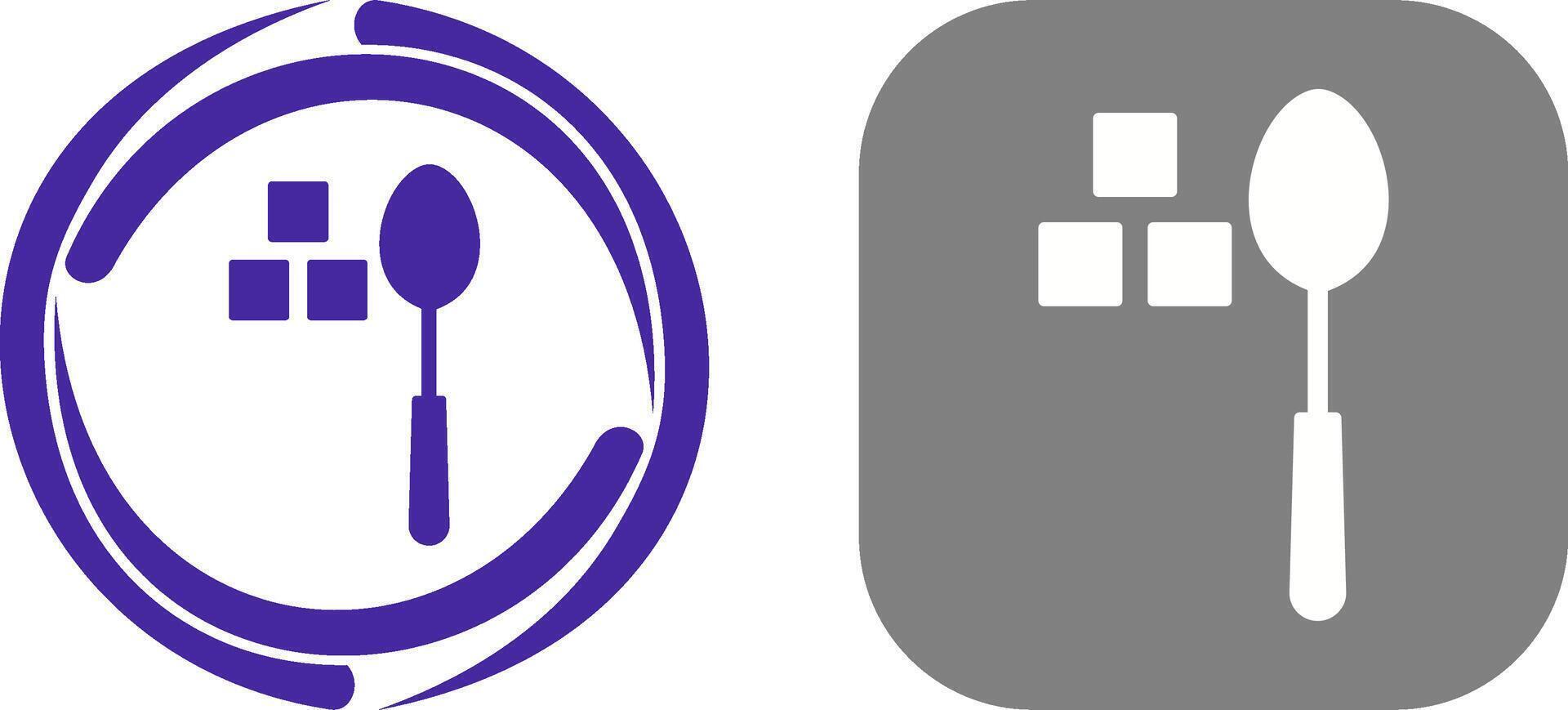 Sugar Icon Design vector