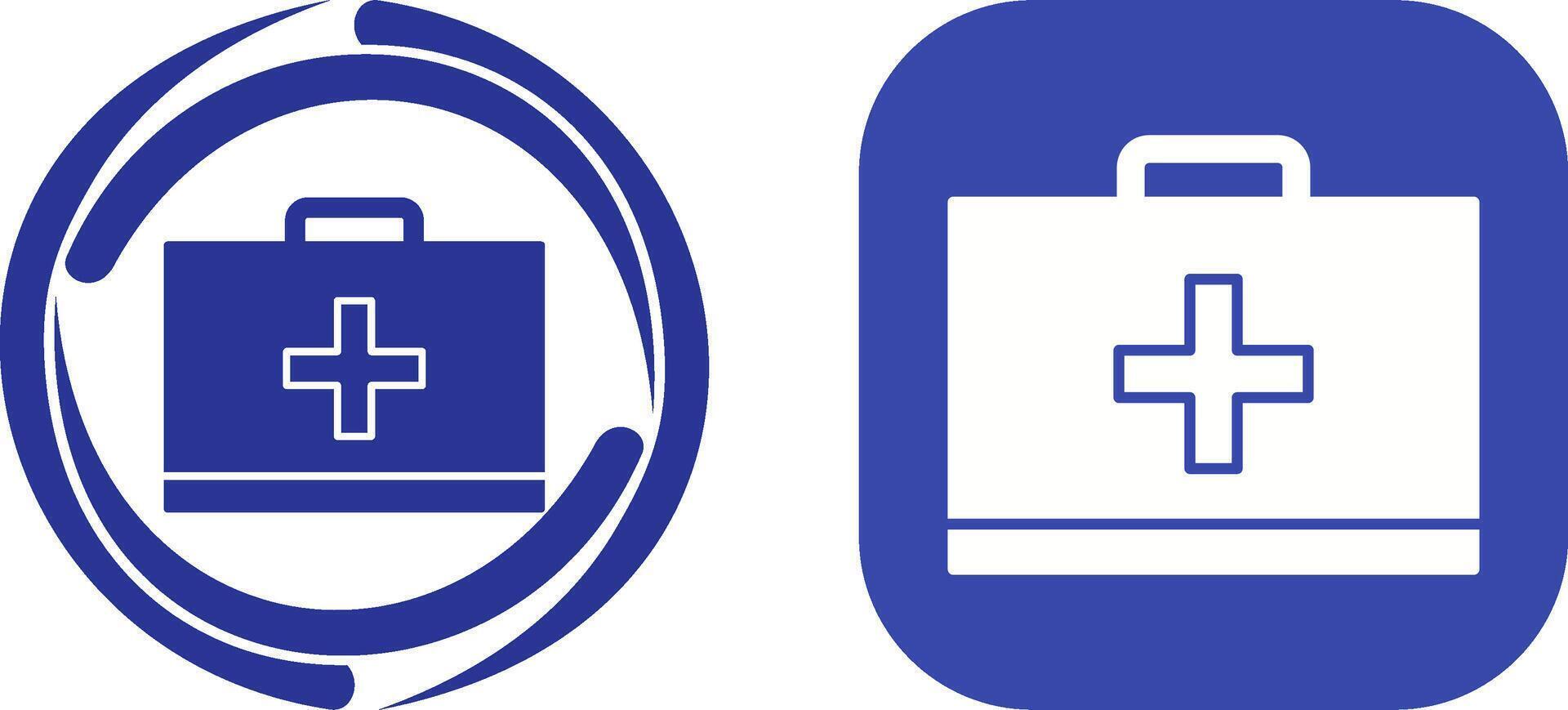 Unique First Aid Icon Design vector