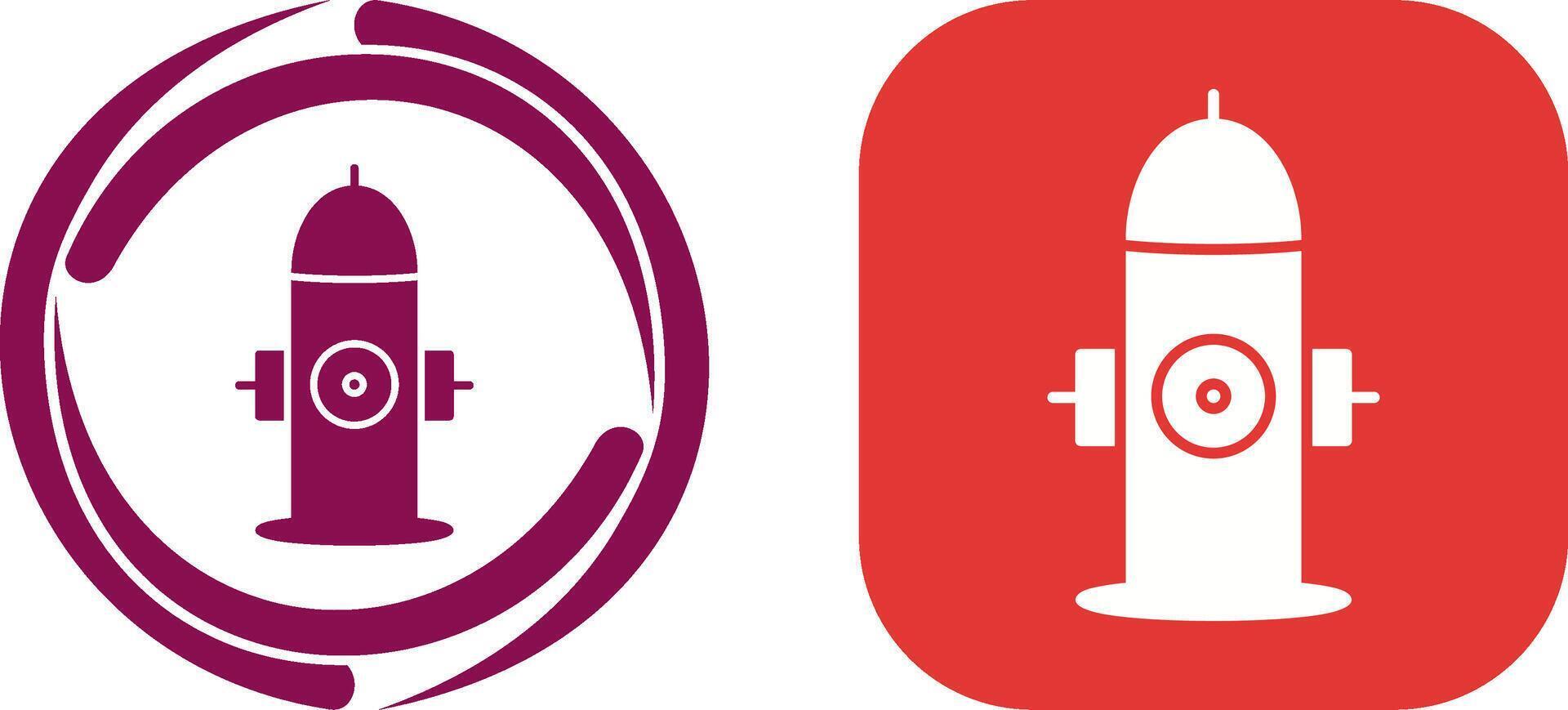 Unique Hydrant Icon Design vector