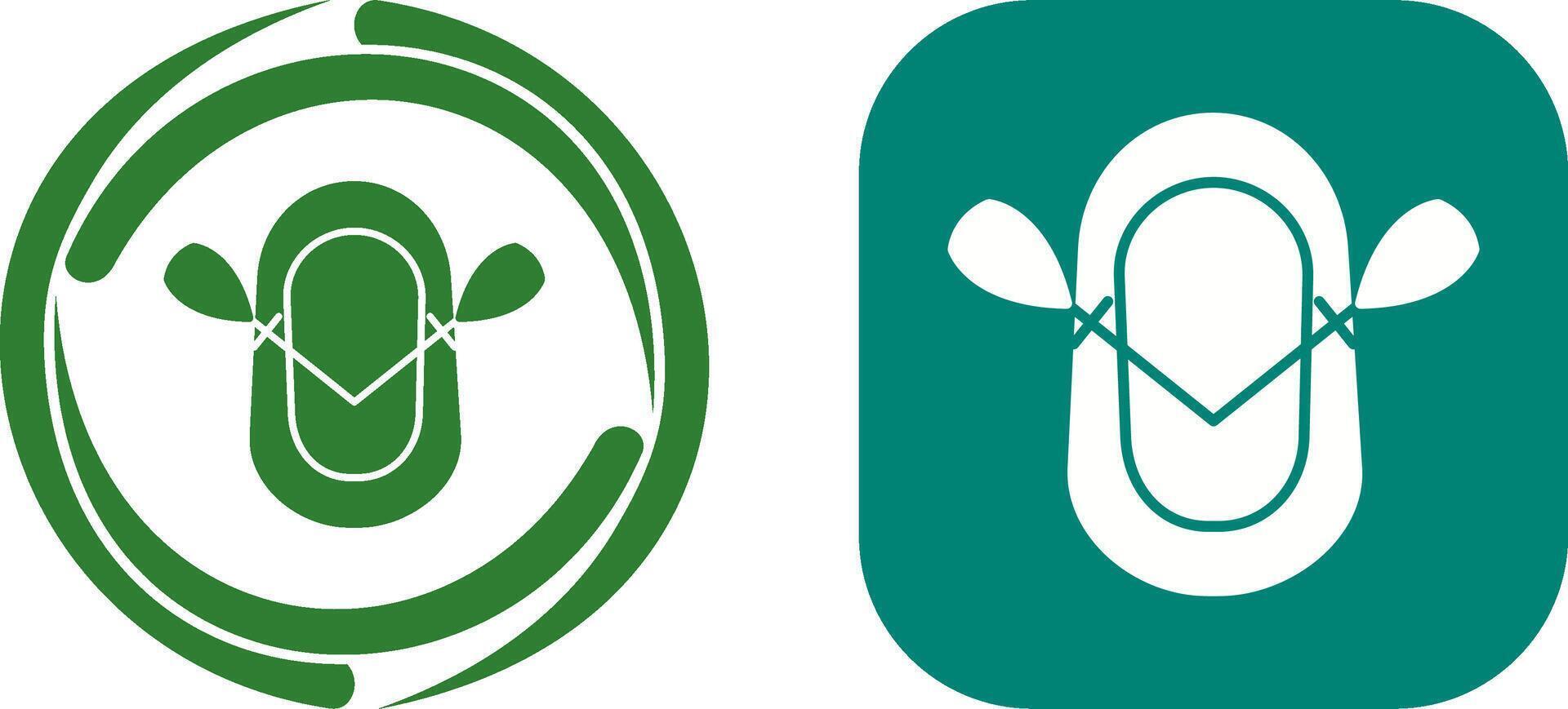 Dinghy Icon Design vector