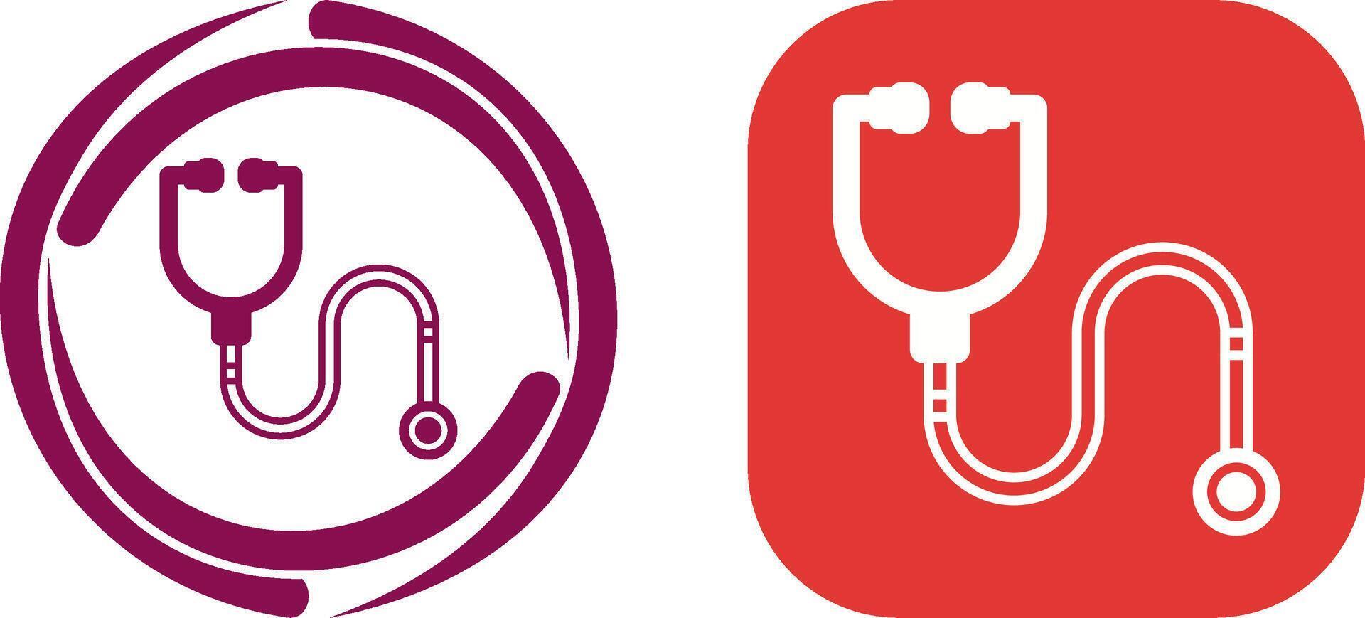 Stethoscope Icon Design vector