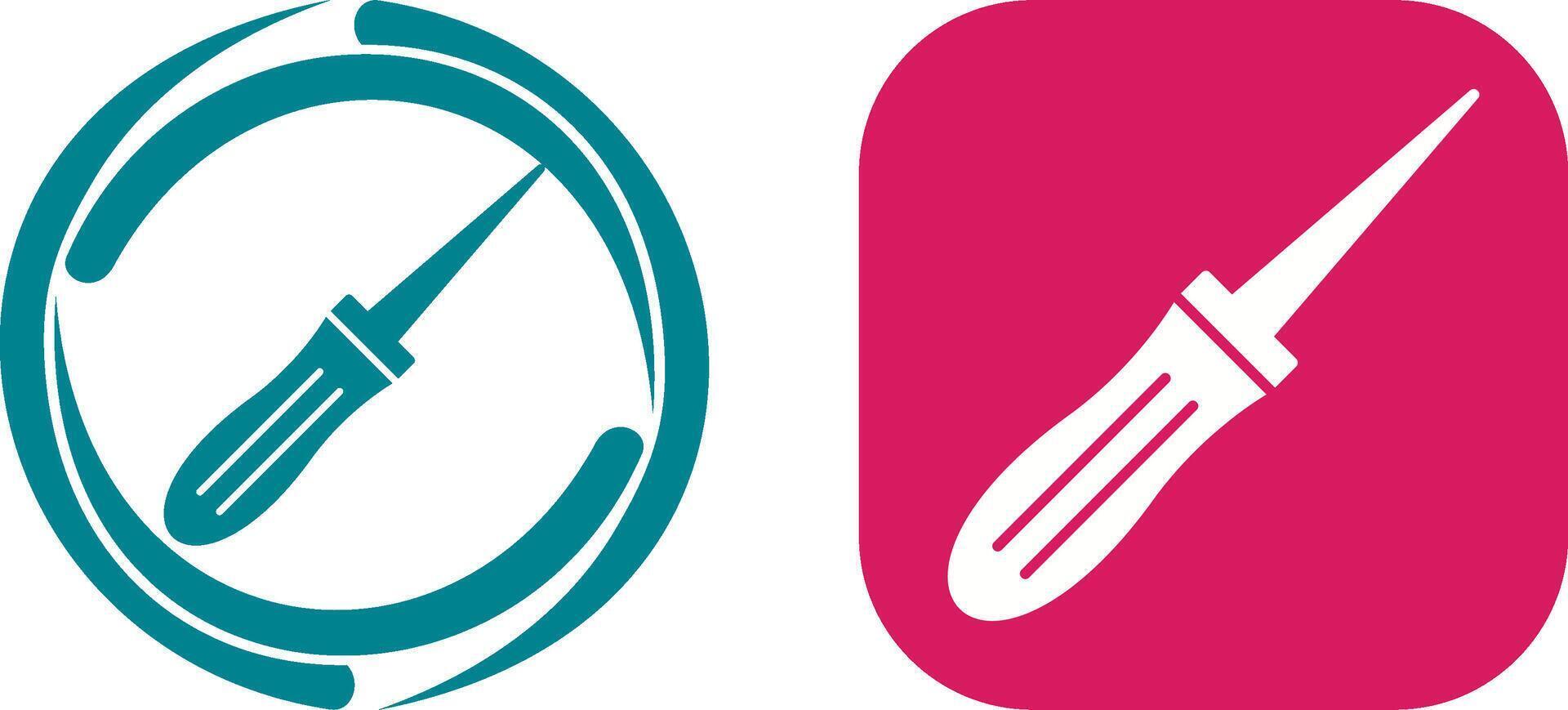 Awl Icon Design vector