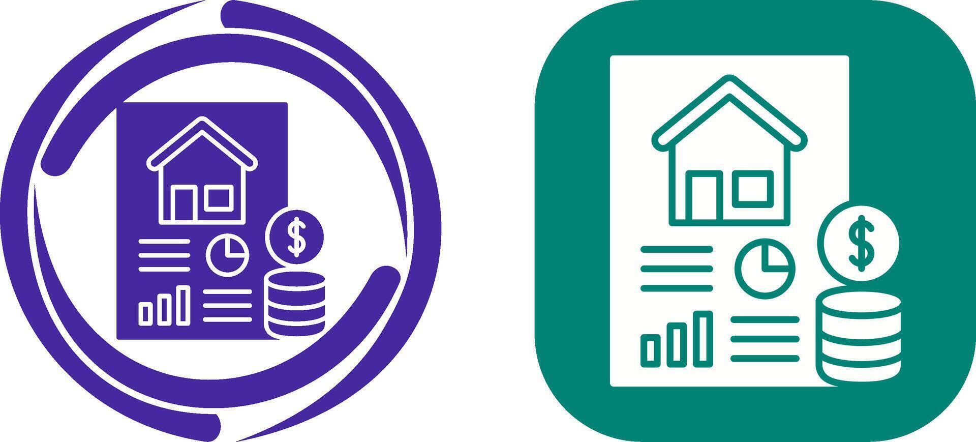 Loan Icon Design vector