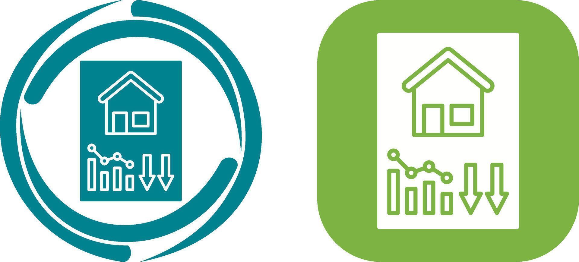 Loss Icon Design vector