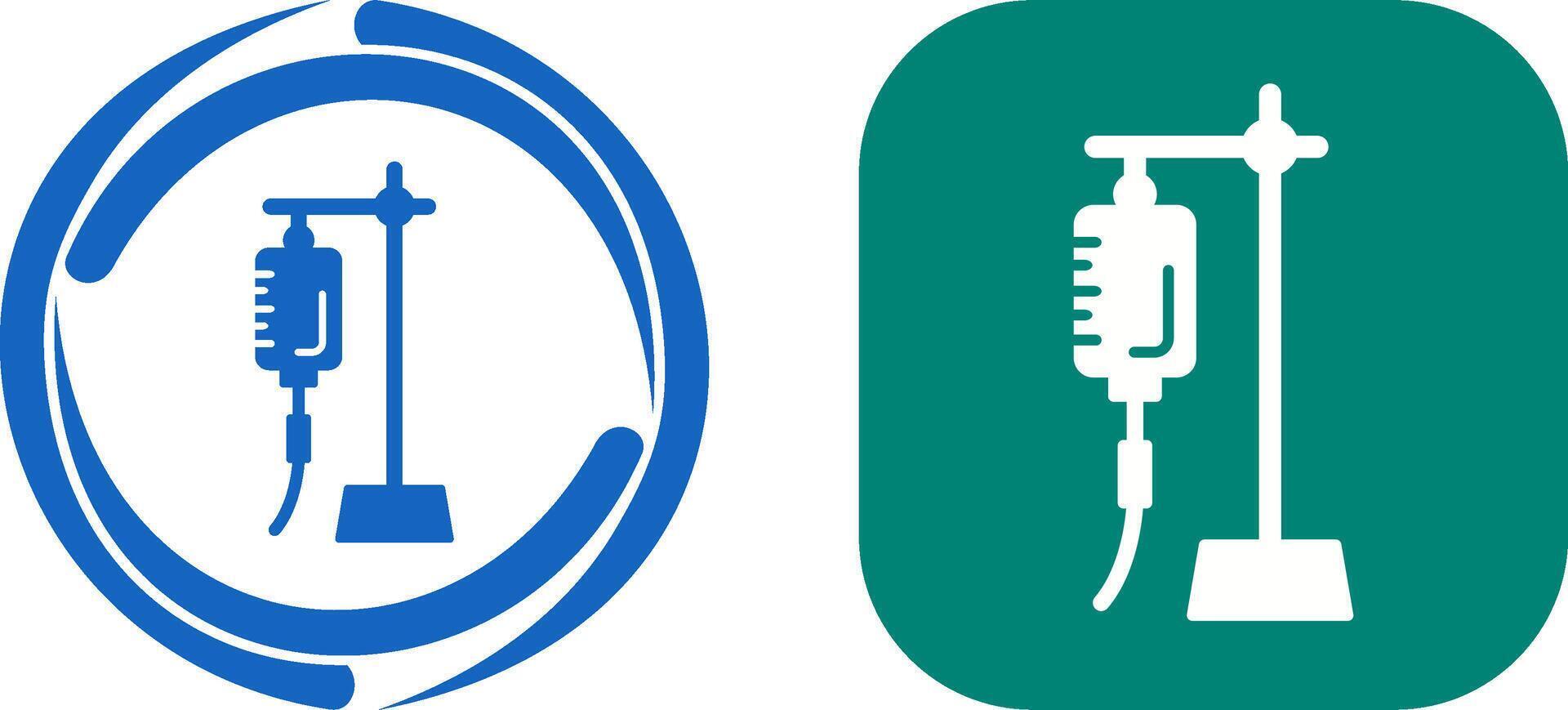 Saline Icon Design vector