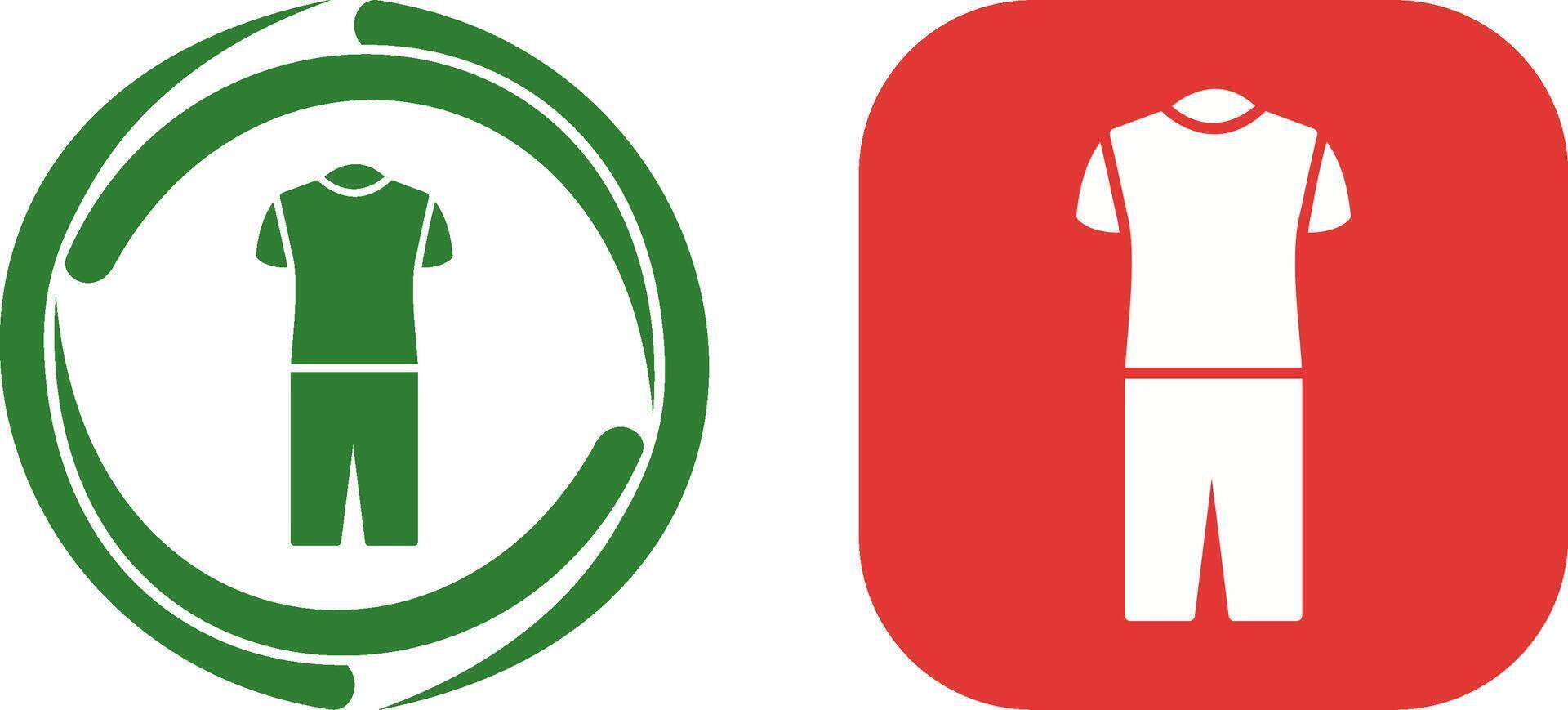 Pyjamas Suit Icon Design vector