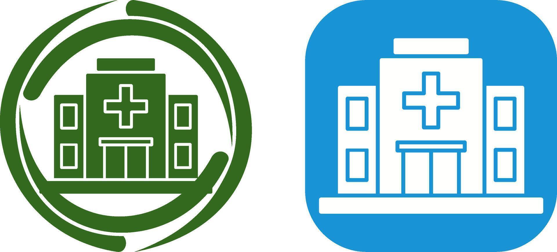 Hospital Icon Design vector