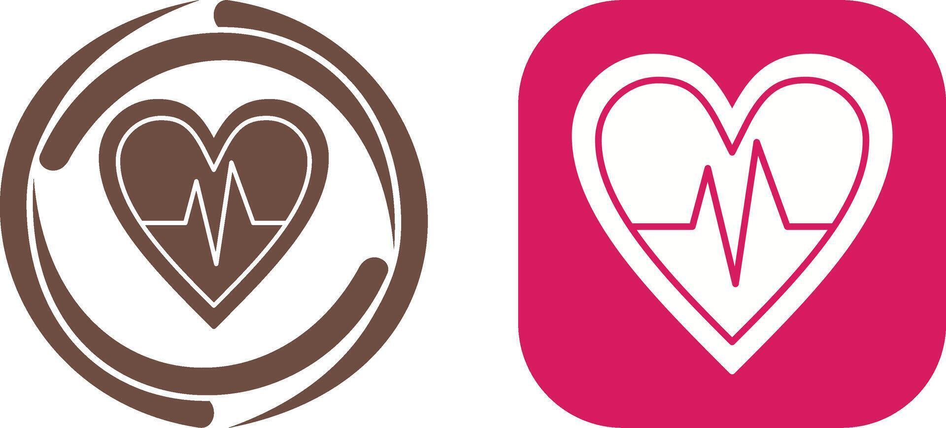 Cardiogram Icon Design vector