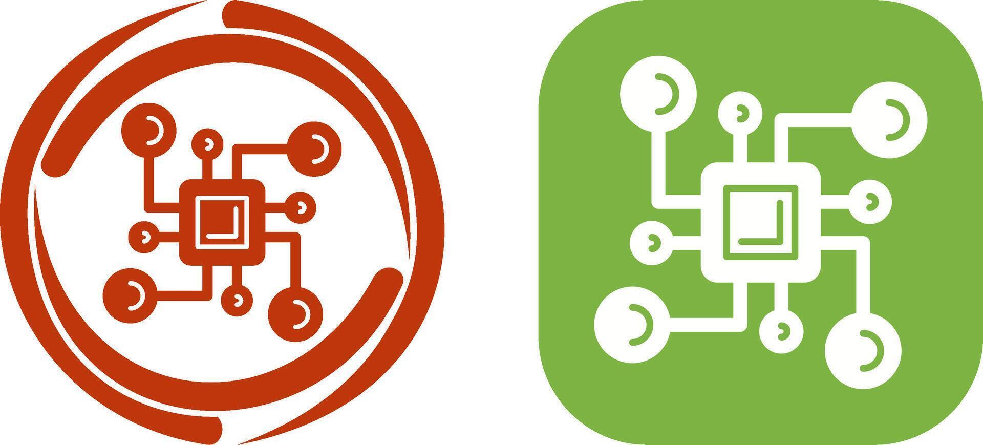 Connection Icon Design vector