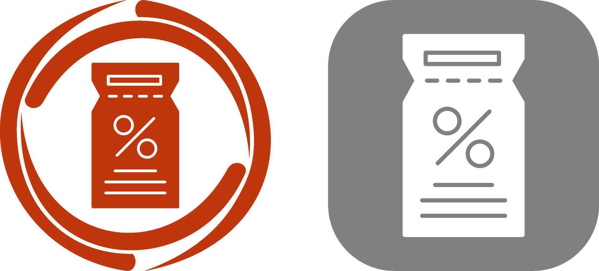 Discount Voucher Icon Design vector