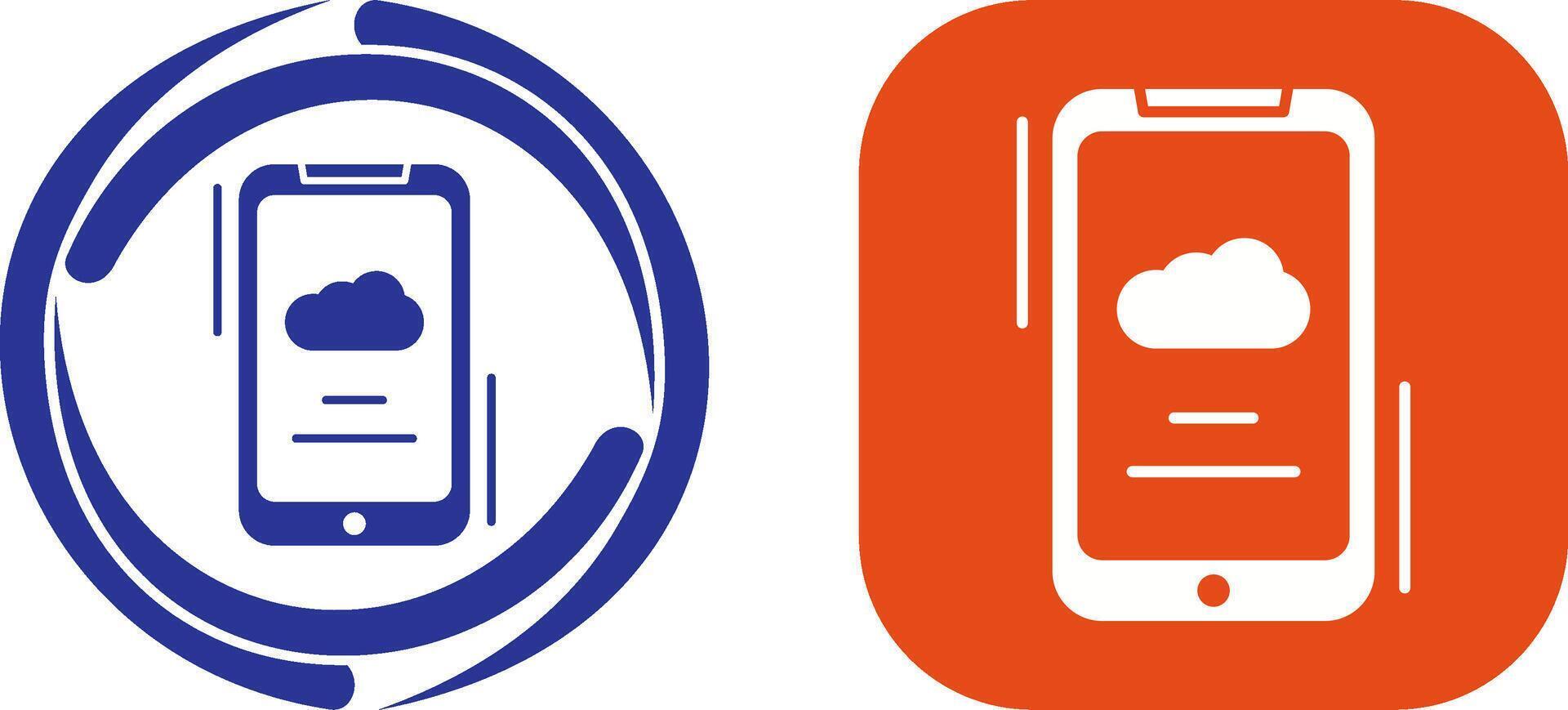 Weather App Icon Design vector