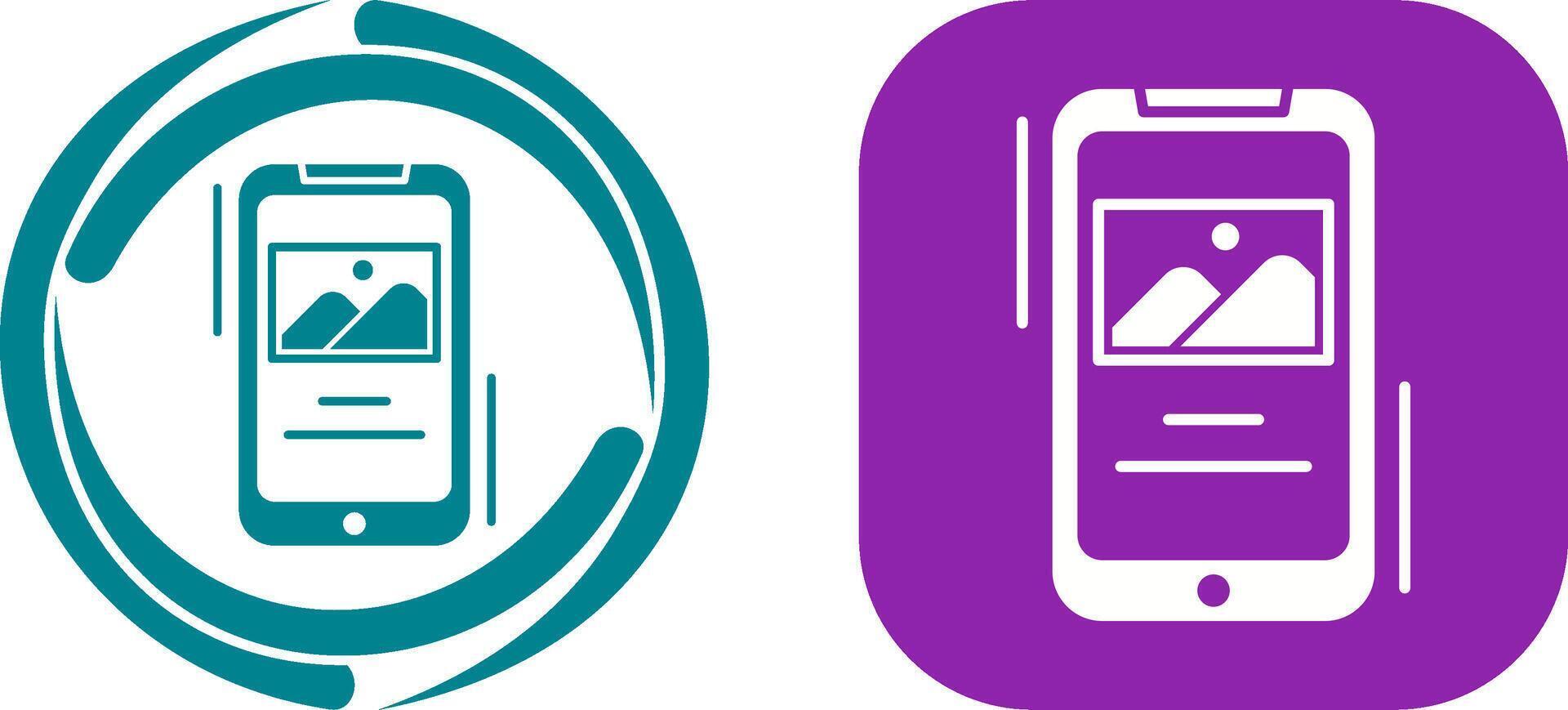 Gallery Icon Design vector