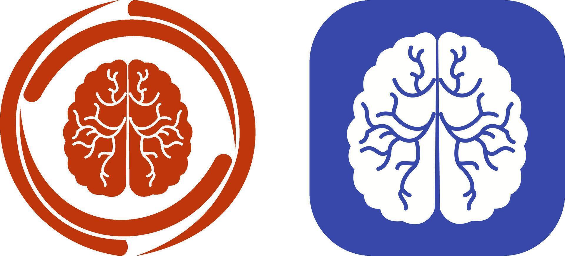 Brain Icon Design vector