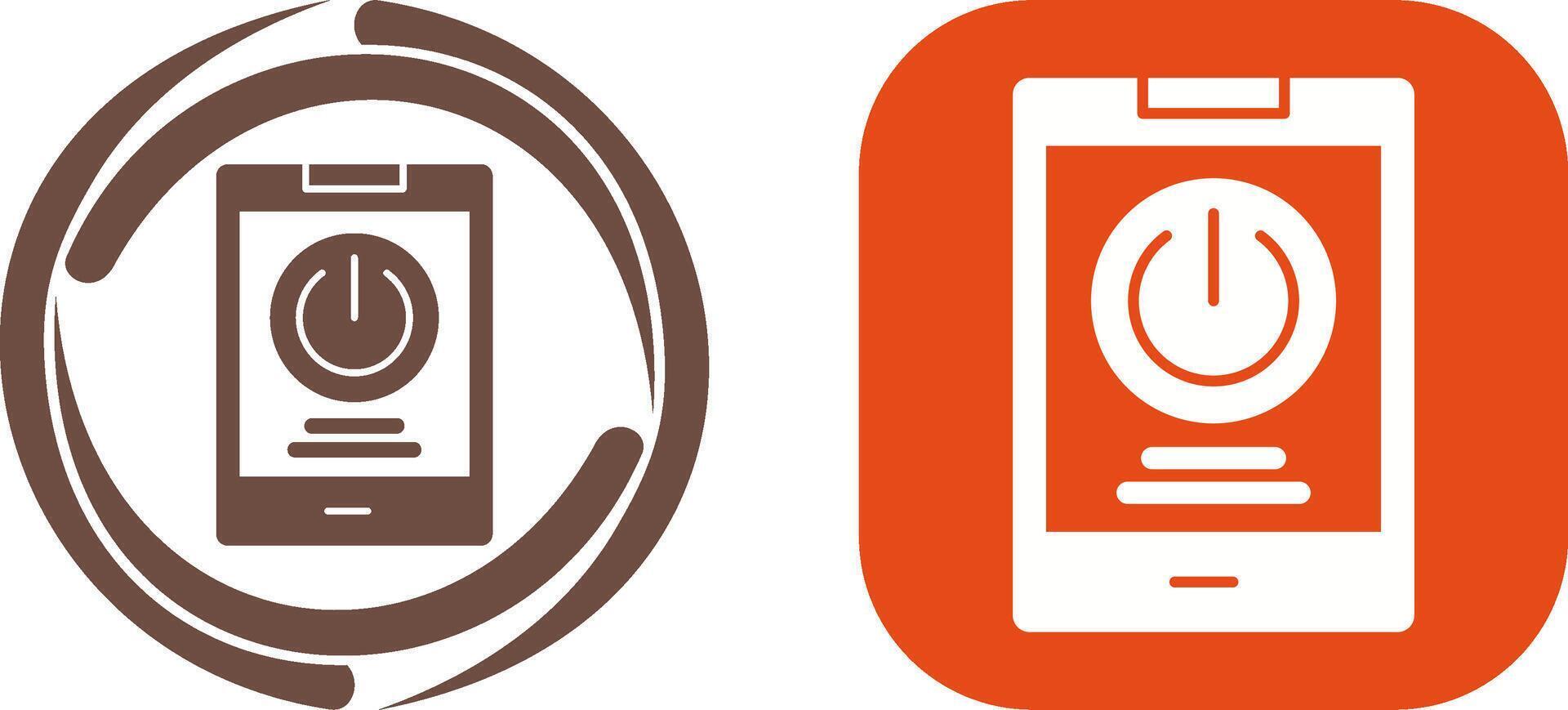 Power Icon Design vector